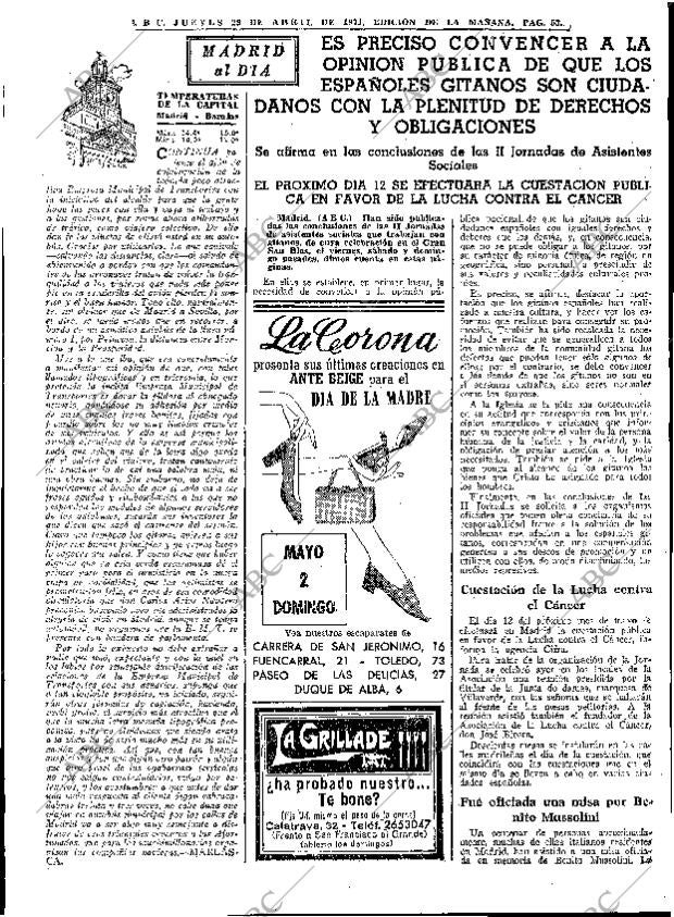 ABC MADRID 29-04-1971 página 53