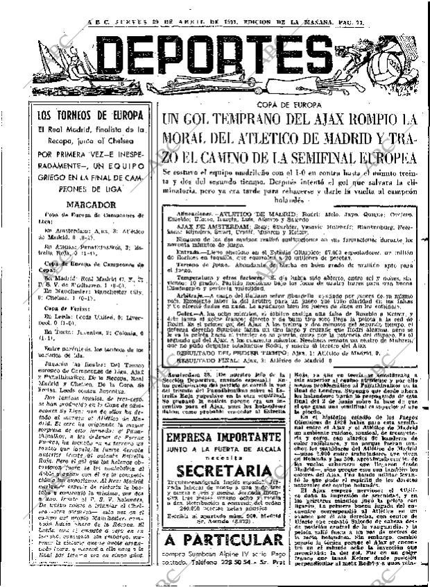 ABC MADRID 29-04-1971 página 77