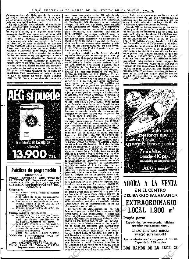 ABC MADRID 29-04-1971 página 78