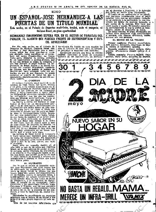 ABC MADRID 29-04-1971 página 83
