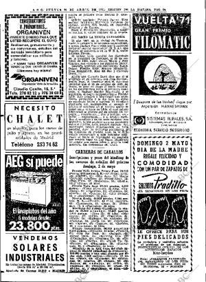 ABC MADRID 29-04-1971 página 84