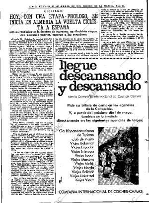 ABC MADRID 29-04-1971 página 85