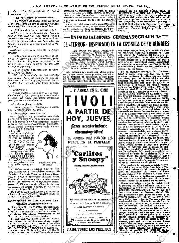 ABC MADRID 29-04-1971 página 91