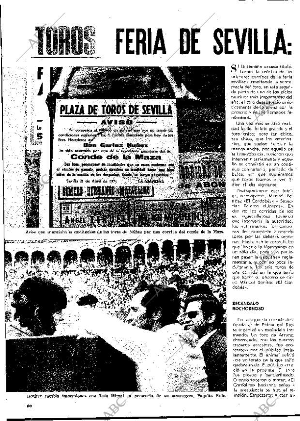 BLANCO Y NEGRO MADRID 01-05-1971 página 60