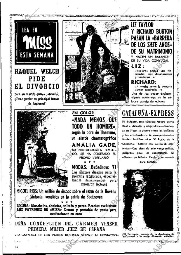 BLANCO Y NEGRO MADRID 01-05-1971 página 68