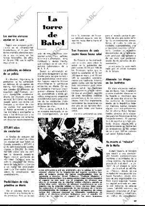 BLANCO Y NEGRO MADRID 01-05-1971 página 69