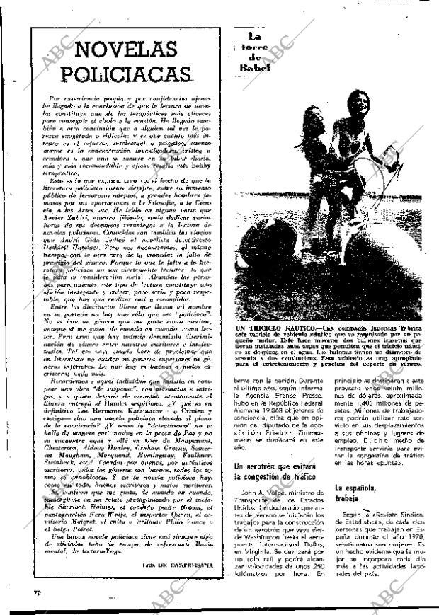 BLANCO Y NEGRO MADRID 01-05-1971 página 72