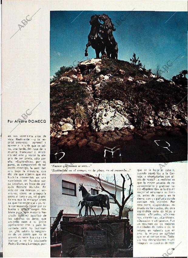 BLANCO Y NEGRO MADRID 01-05-1971 página 79