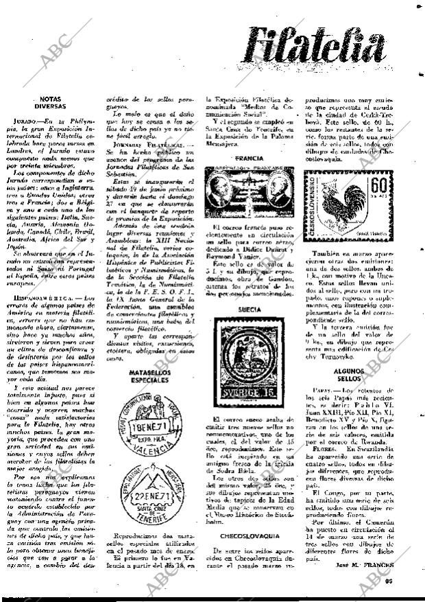 BLANCO Y NEGRO MADRID 01-05-1971 página 95