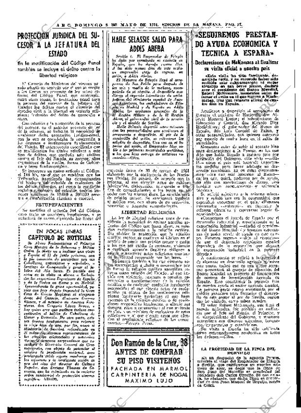 ABC MADRID 02-05-1971 página 27