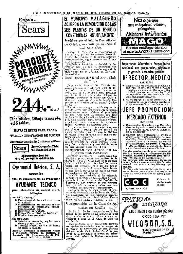 ABC MADRID 02-05-1971 página 34