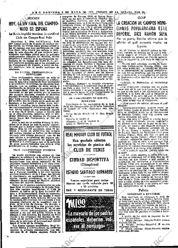 ABC MADRID 02-05-1971 página 64