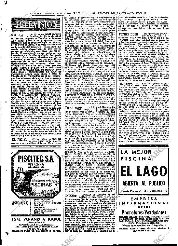 ABC MADRID 02-05-1971 página 68