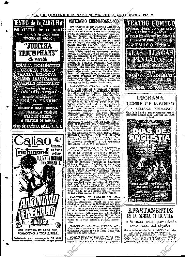 ABC MADRID 02-05-1971 página 72