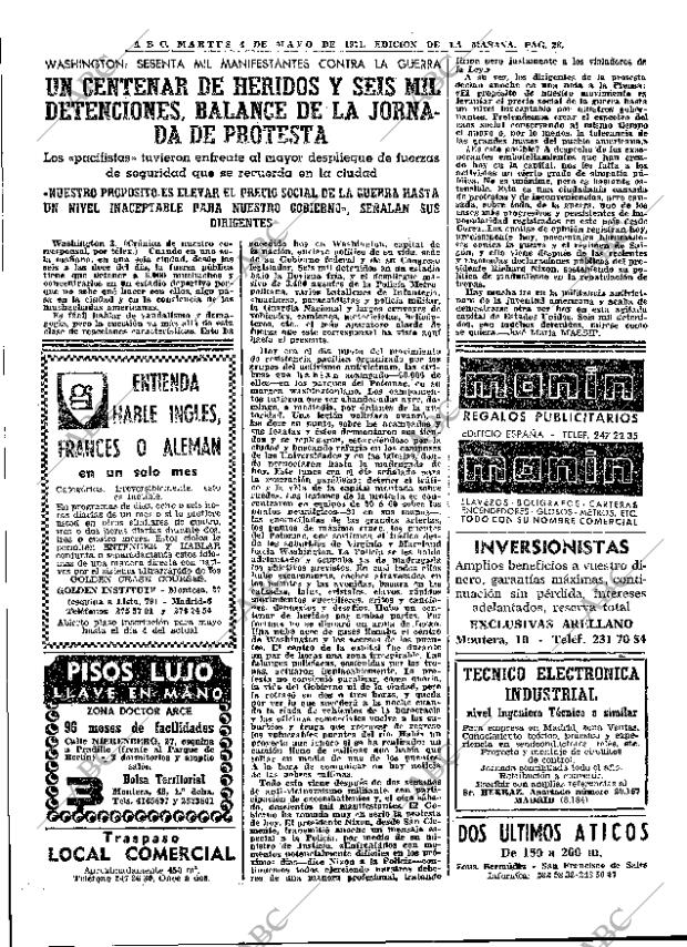 ABC MADRID 04-05-1971 página 28