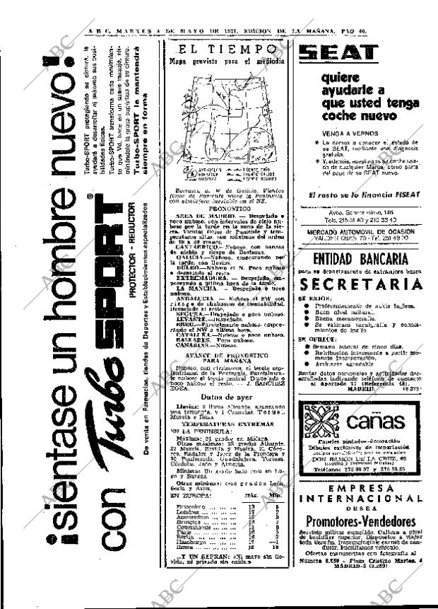 ABC MADRID 04-05-1971 página 40