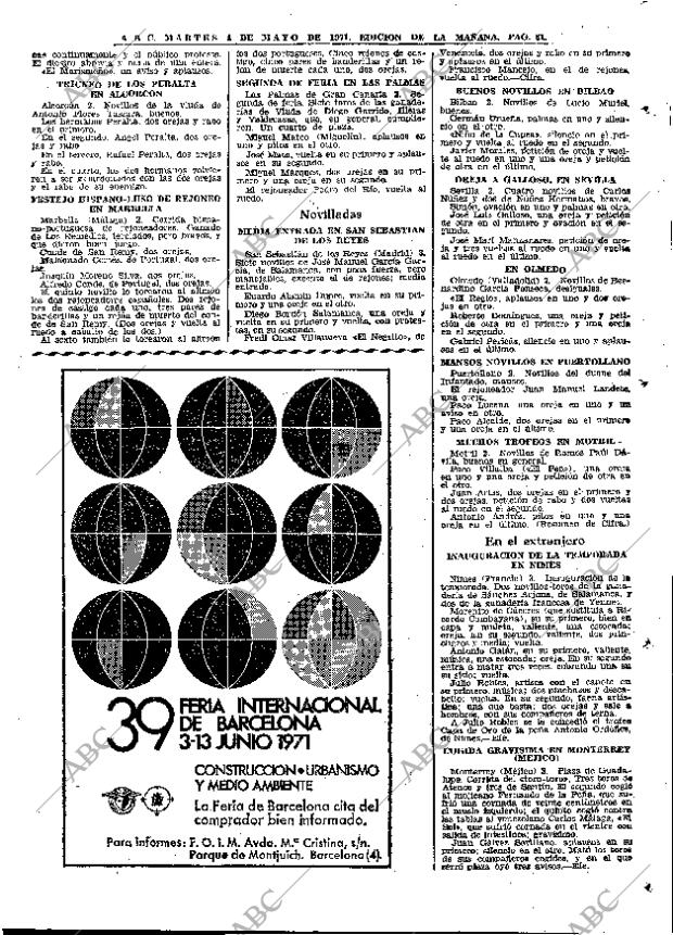 ABC MADRID 04-05-1971 página 81
