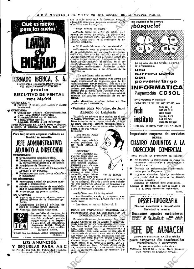 ABC MADRID 04-05-1971 página 86