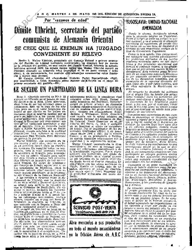 ABC SEVILLA 04-05-1971 página 17