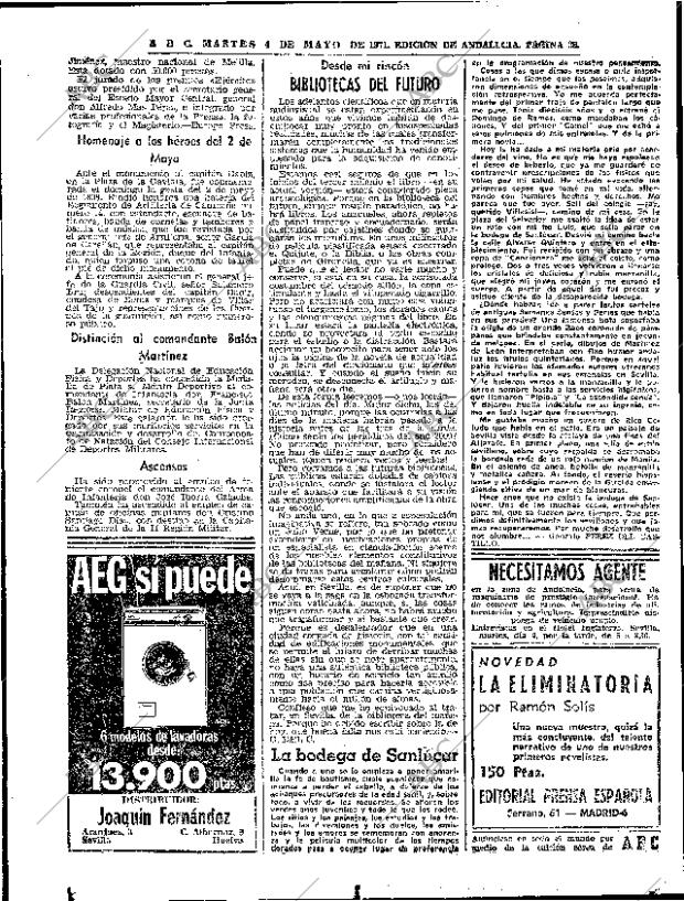 ABC SEVILLA 04-05-1971 página 36