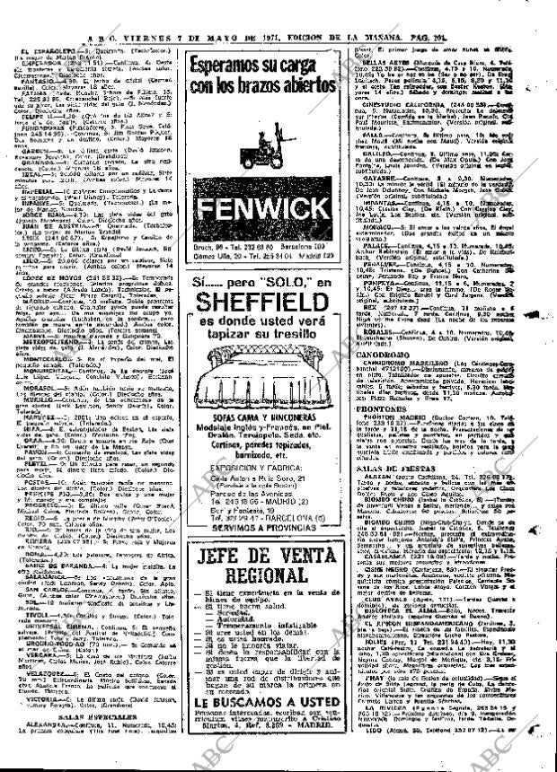ABC MADRID 07-05-1971 página 101