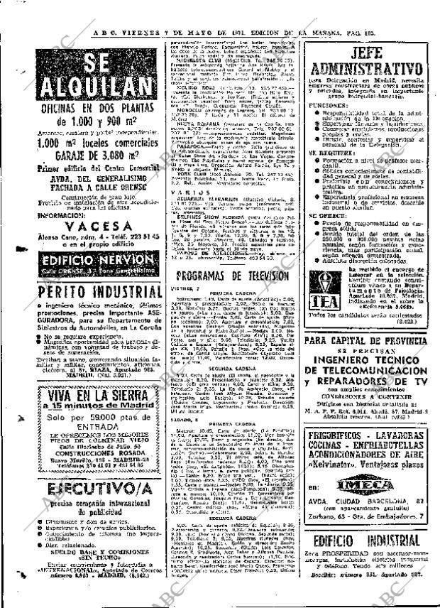 ABC MADRID 07-05-1971 página 102