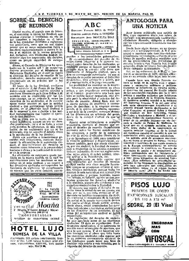 ABC MADRID 07-05-1971 página 26
