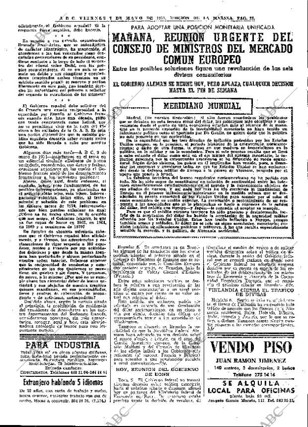 ABC MADRID 07-05-1971 página 27