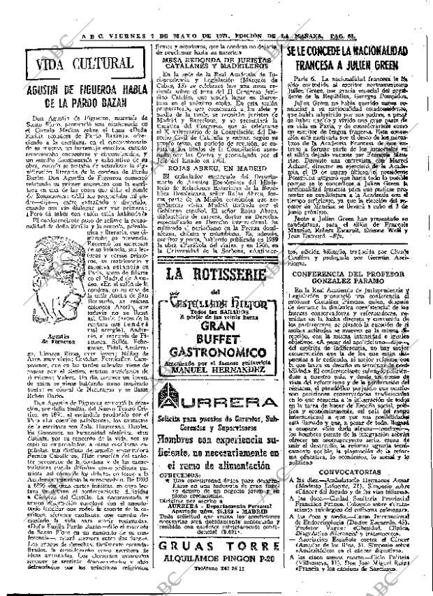 ABC MADRID 07-05-1971 página 63