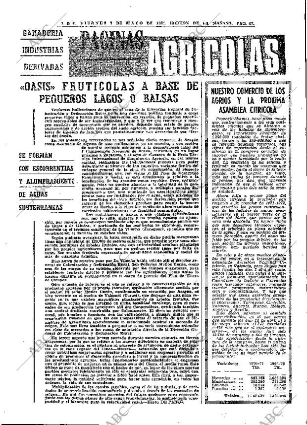 ABC MADRID 07-05-1971 página 67