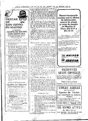 ABC MADRID 07-05-1971 página 74