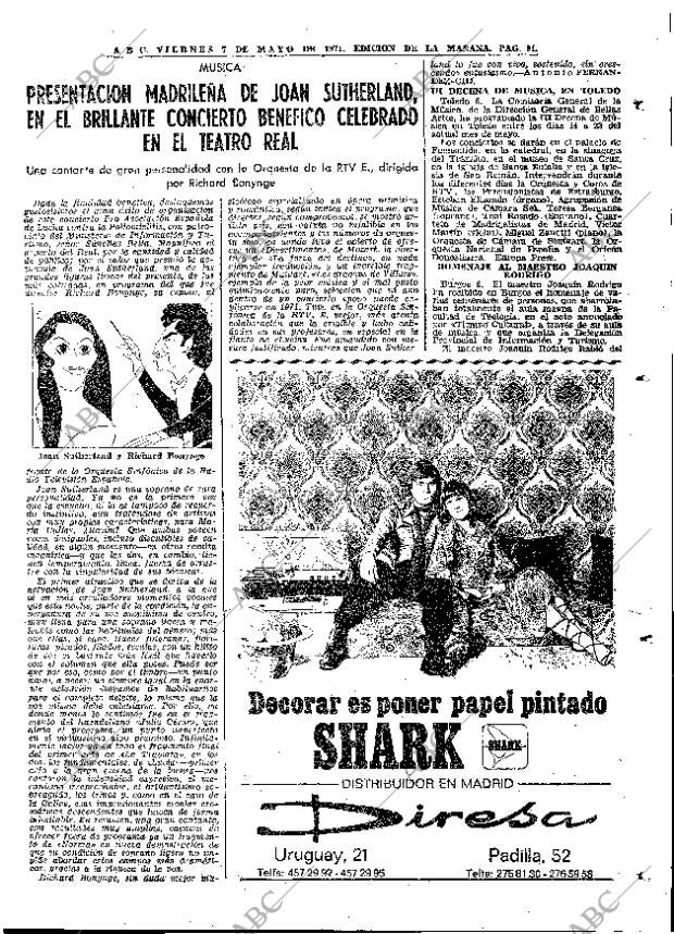 ABC MADRID 07-05-1971 página 91