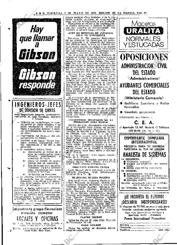 ABC MADRID 07-05-1971 página 92