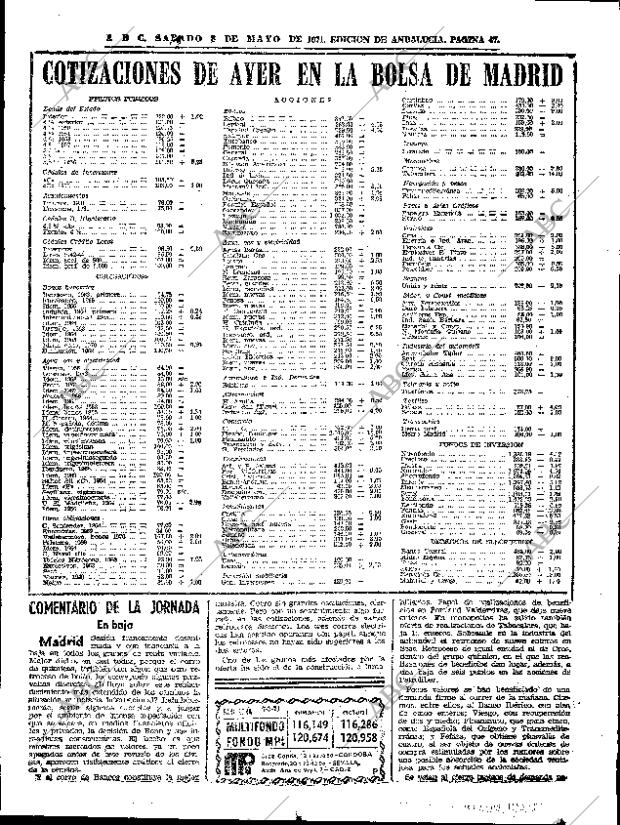 ABC SEVILLA 08-05-1971 página 47
