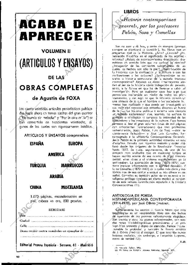 BLANCO Y NEGRO MADRID 08-05-1971 página 10