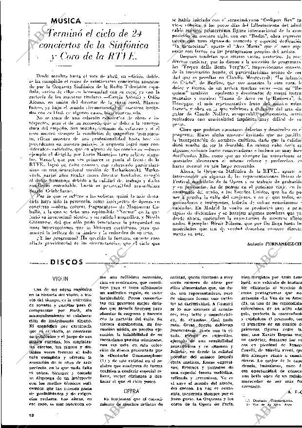 BLANCO Y NEGRO MADRID 08-05-1971 página 12