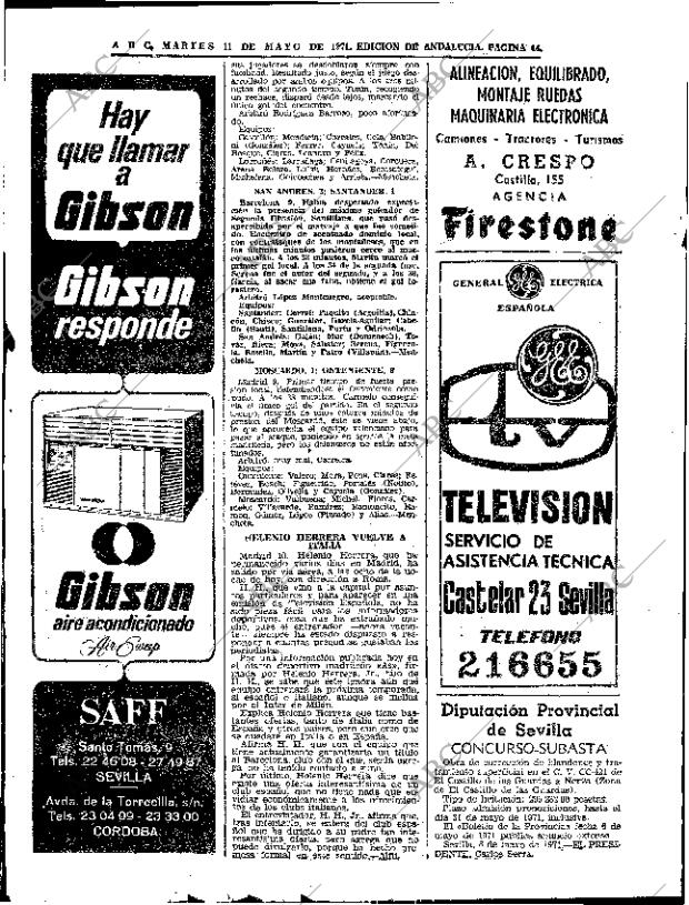 ABC SEVILLA 11-05-1971 página 34