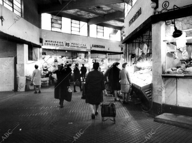 Interior del mercado Olavide