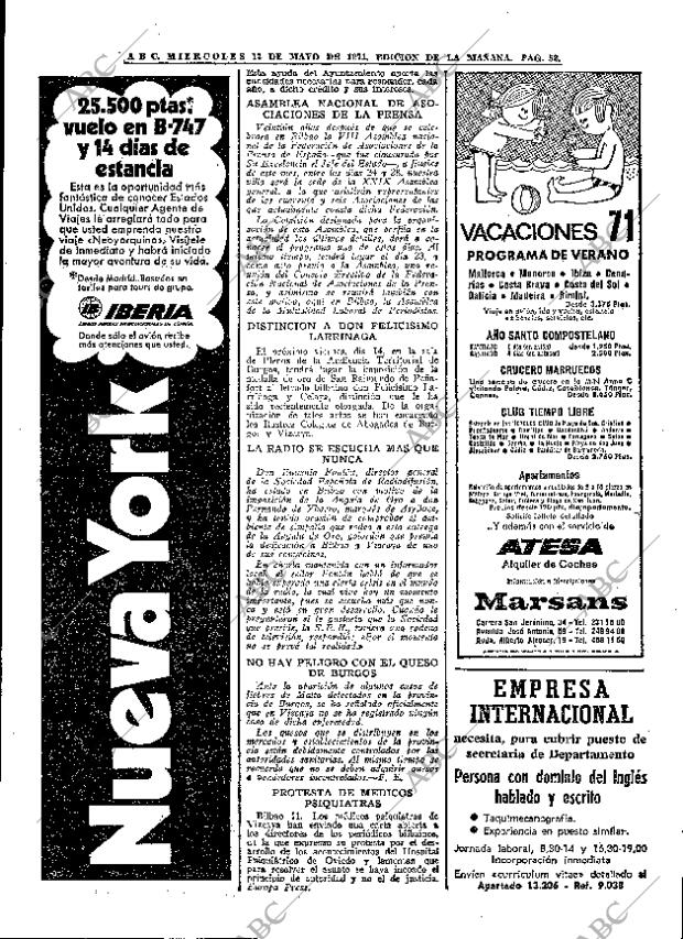 ABC MADRID 12-05-1971 página 52