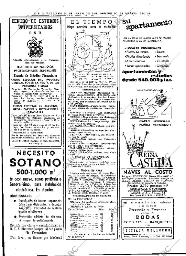 ABC MADRID 14-05-1971 página 48