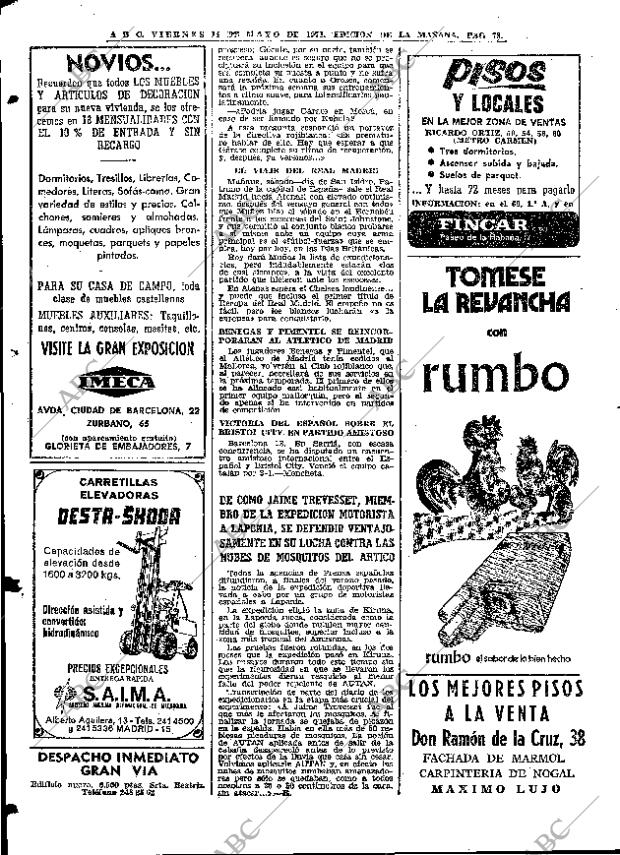 ABC MADRID 14-05-1971 página 78