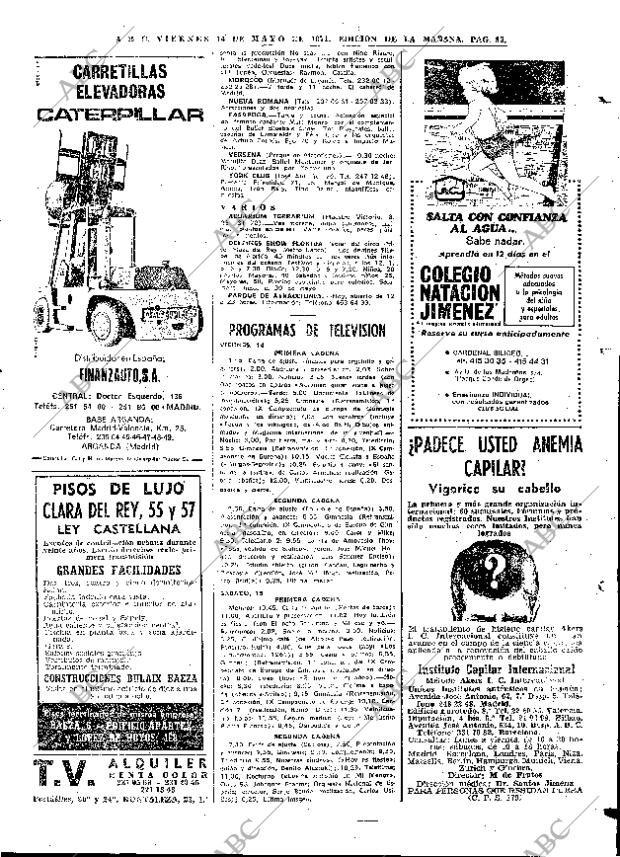ABC MADRID 14-05-1971 página 93