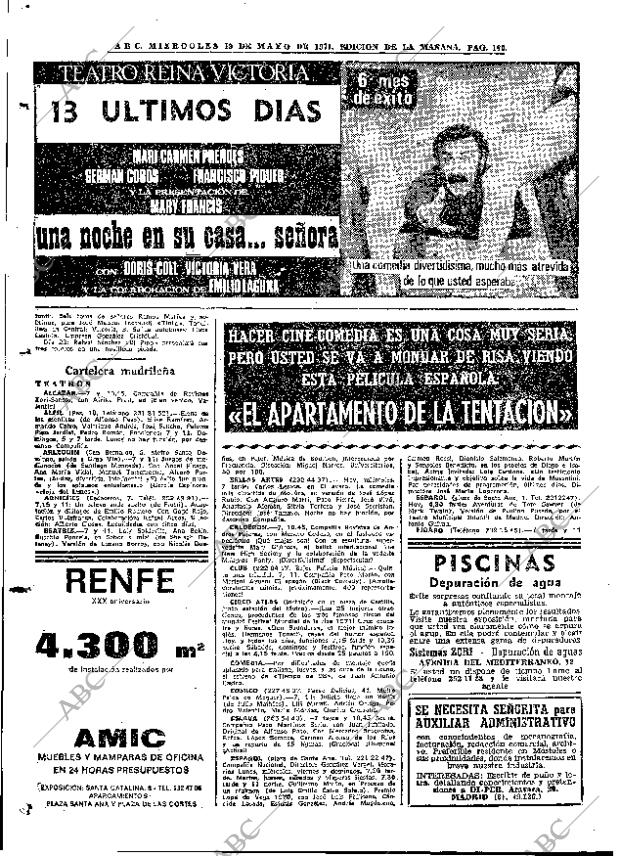 ABC MADRID 19-05-1971 página 100
