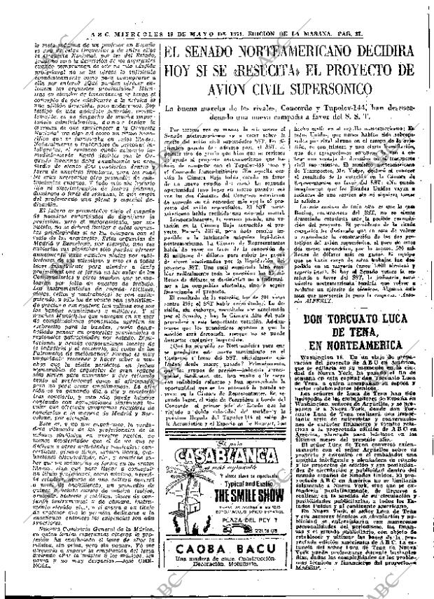 ABC MADRID 19-05-1971 página 31