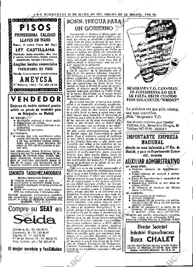 ABC MADRID 19-05-1971 página 34