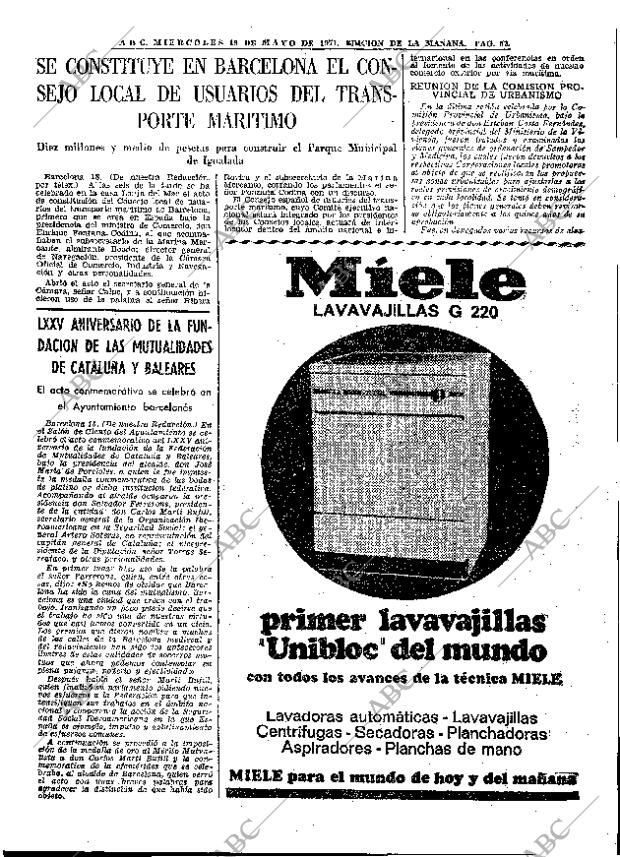 ABC MADRID 19-05-1971 página 53