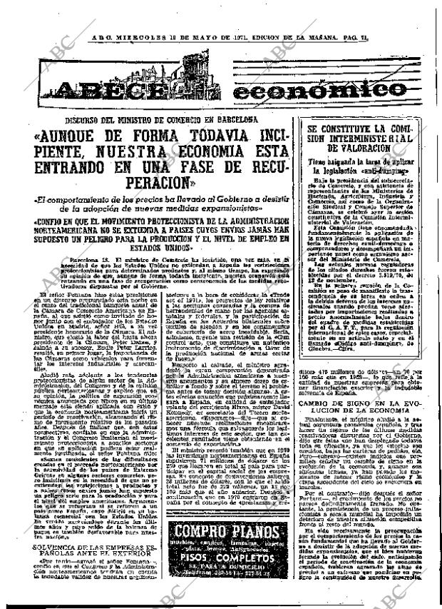 ABC MADRID 19-05-1971 página 71