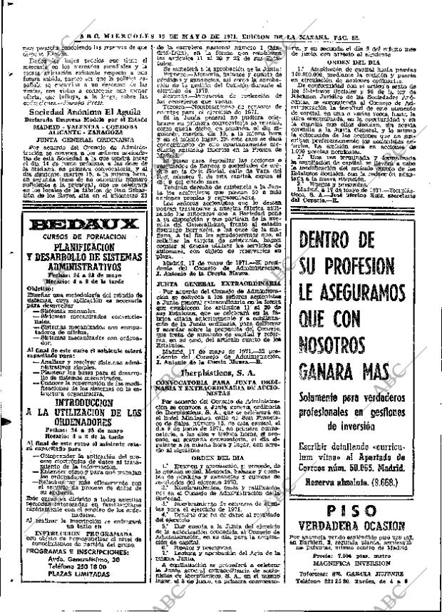 ABC MADRID 19-05-1971 página 82