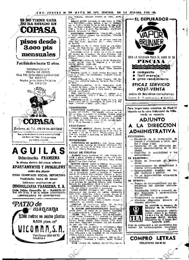 ABC MADRID 20-05-1971 página 103