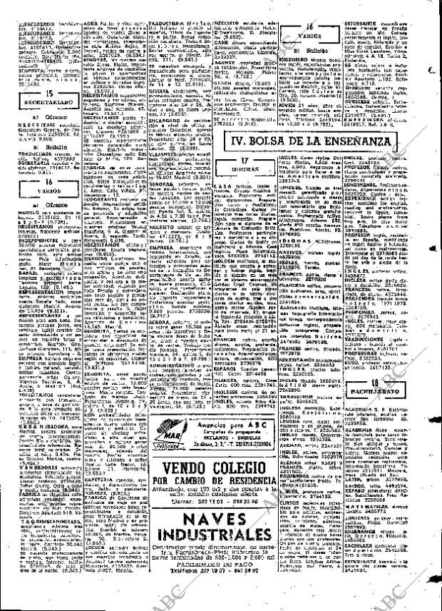 ABC MADRID 20-05-1971 página 113